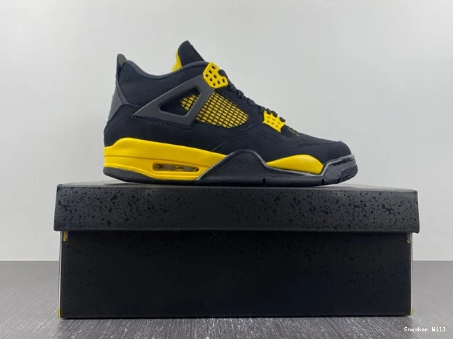 Jordan 4 Fashionable Retro 833 DH6927- Thunder 5885 0607